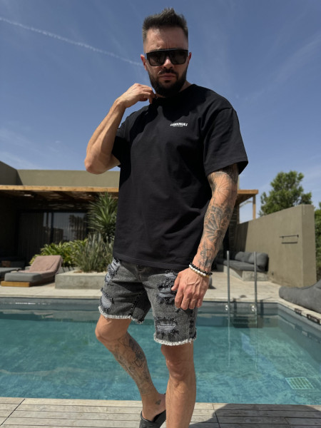 First DNM Szorty Czarne