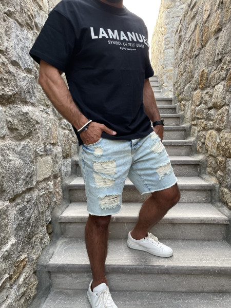 First DNM Szorty Błękit