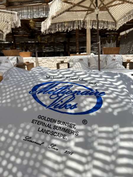 Millionaire Vibes T-shirt Biały Pre Order