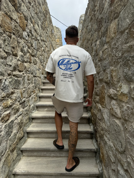 Millionaire Vibes T-shirt Biały Pre Order