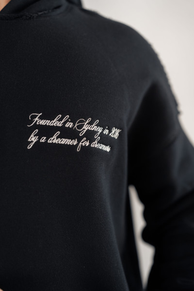 Bluza Founded Czarna