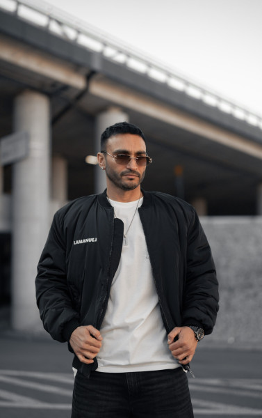 Kurtka Aesthetic Białe Logo