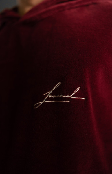 Bluza Sign Burgund
