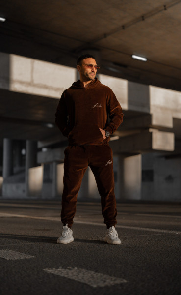 Spodnie Sign Czekolada