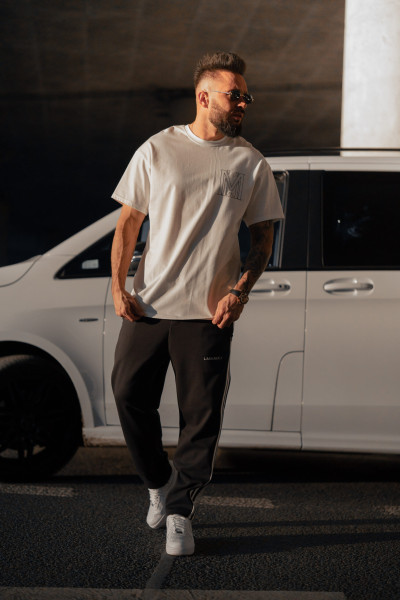 T-shirt Emblem Biały