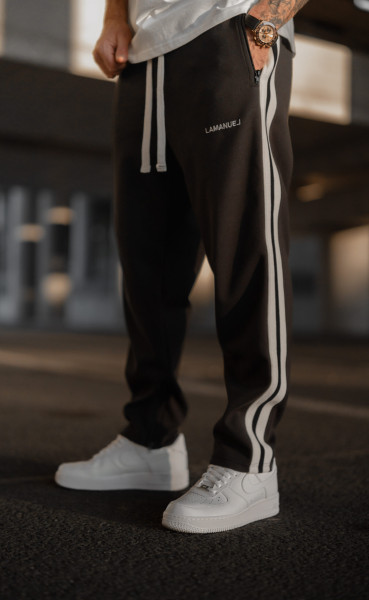 Spodnie Stripe Czarne