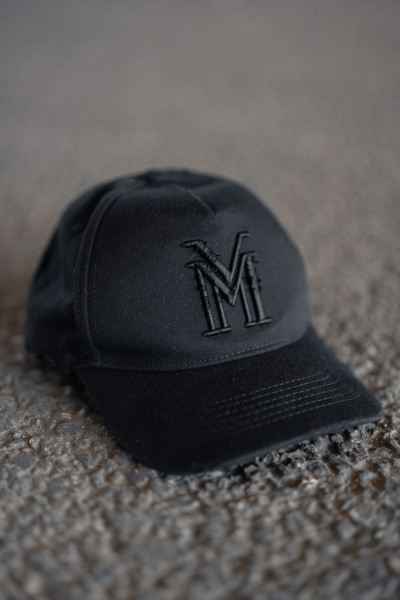 Czarna Czapka Ripped Unisex