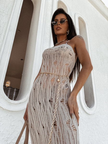 Sukienka Isla Serena Beż