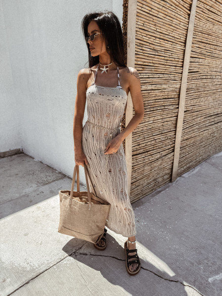 Sukienka Isla Serena Beż