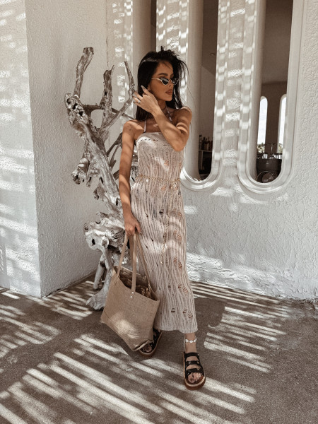 Sukienka Isla Serena Beż