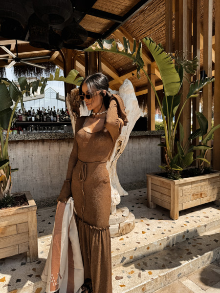 Sukienka Siren Muse Brąz