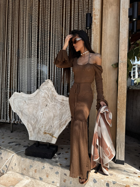 Sukienka Siren Muse Brąz