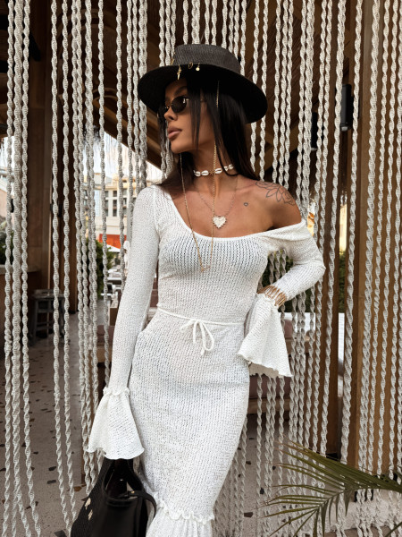 Sukienka Siren Muse Ecru