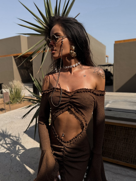 Sukienka Amaena Brąz (Pre Order)