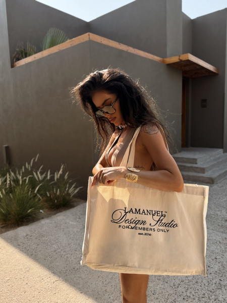 Torba Bawełniana Design Studio Beż