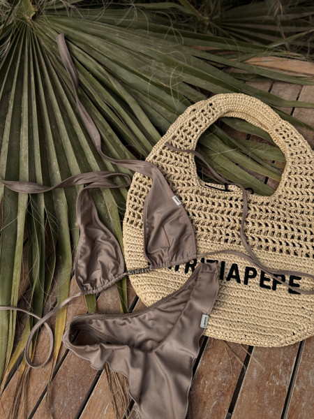 Kairo Bikini Top Taupe (Pre Order)