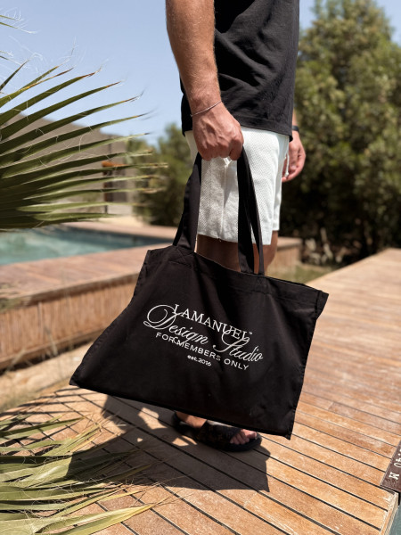 Torba Bawełniana Design Studio Czarna