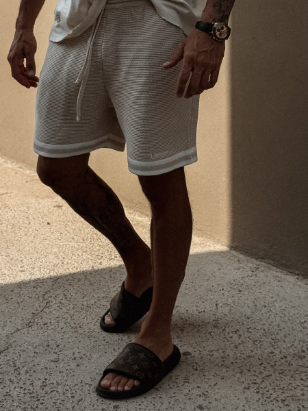 Szorty Baseline Beż