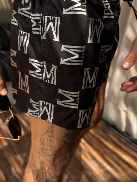 Kąpielówki Monogram Swim Czarne