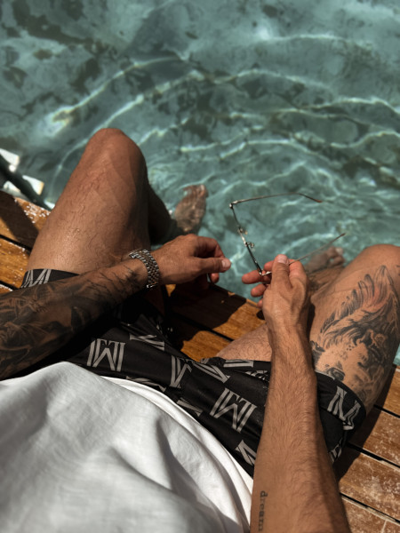 Kąpielówki Monogram Swim Czarne