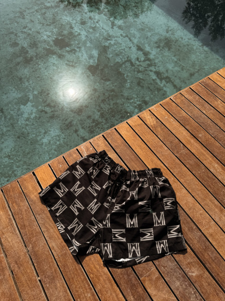 Kąpielówki Monogram Swim Czarne