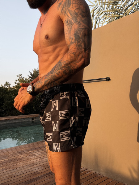 Kąpielówki Monogram Swim Czarne