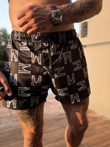 Kąpielówki Monogram Swim Czarne