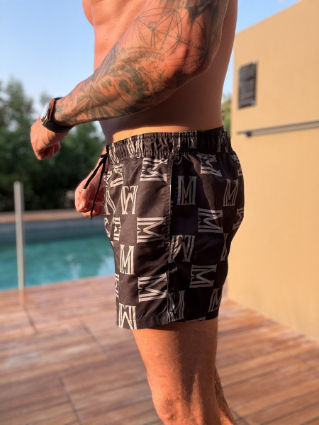 Kąpielówki Monogram Swim Czarne