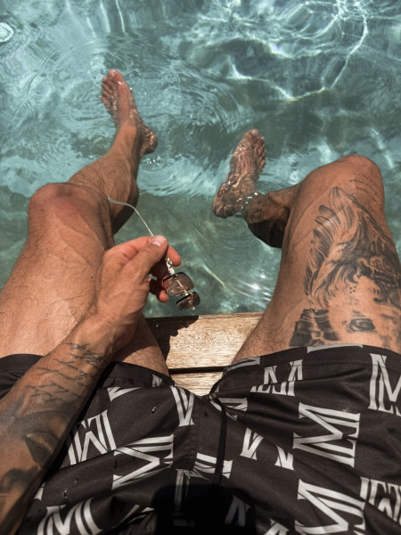 Kąpielówki Monogram Swim Czarne