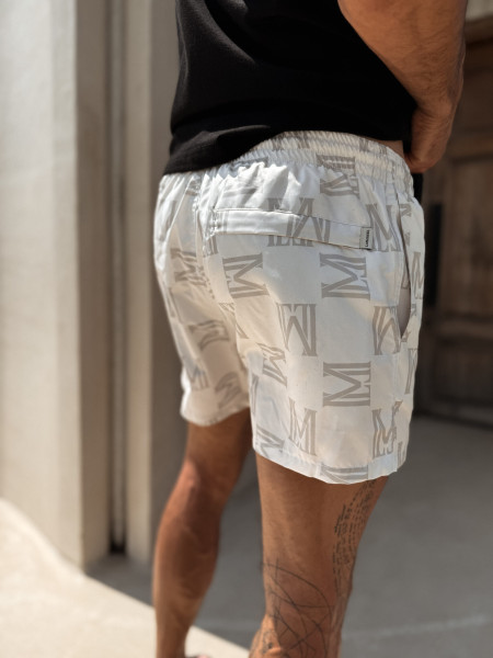 Kąpielówki Monogram Swim Beż