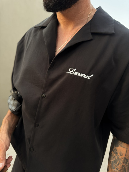 Koszula Lounge Czarna (Pre Order)