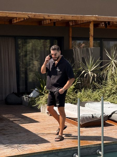 Koszula Lounge Czarna (Pre Order)