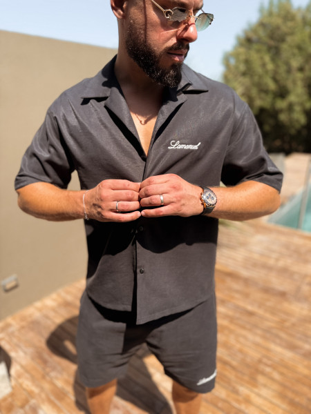 Koszula Lounge Czarna (Pre Order)