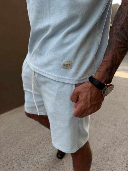 T-shirt Welur Mindset Baby Blue