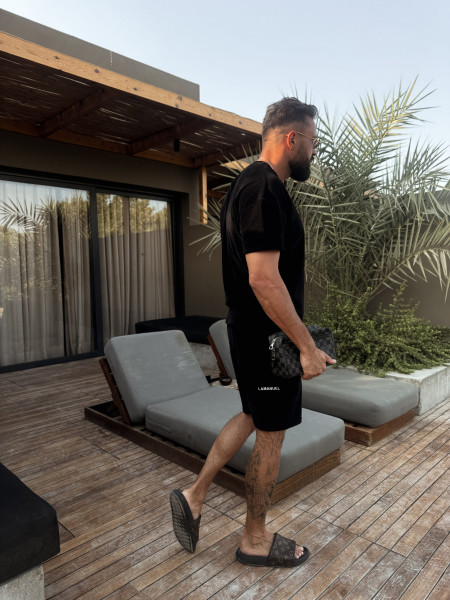 T-shirt Welur Mindset Czarny