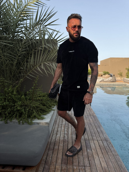 T-shirt Welur Mindset Czarny