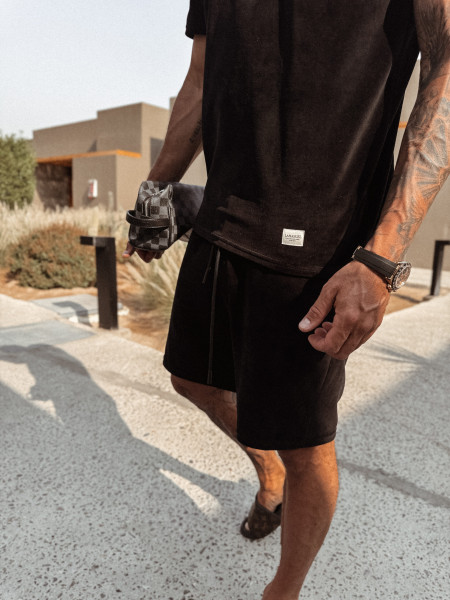 T-shirt Welur Mindset Czarny