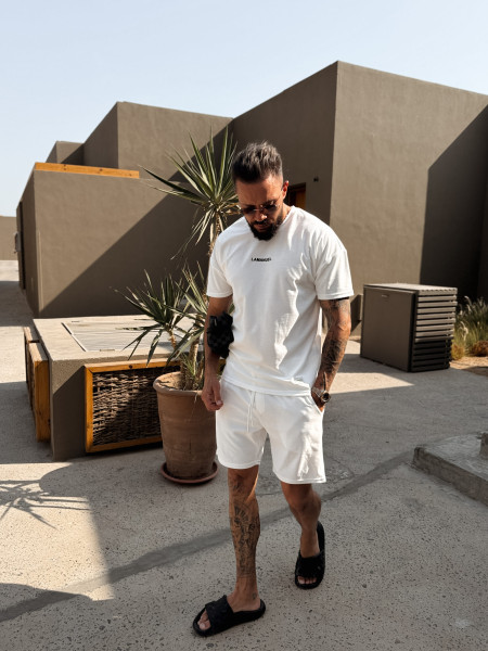 T-shirt Welur Mindset Ecru