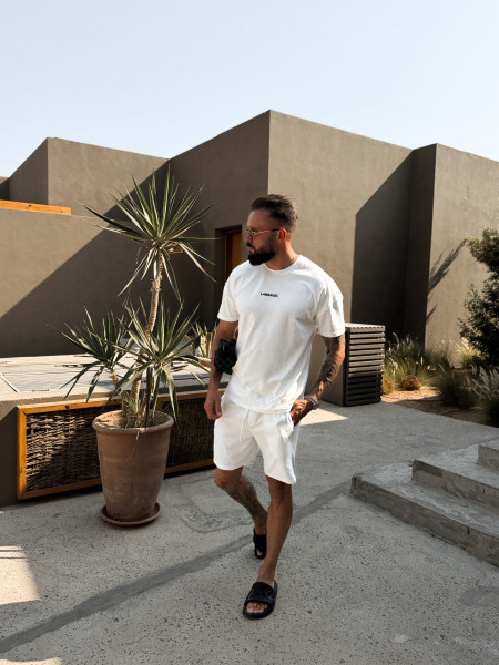 T-shirt Welur Mindset Ecru