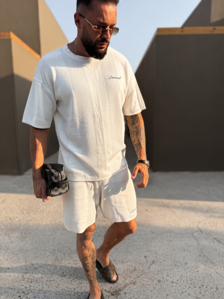 T-shirt Resort Knit Ecru