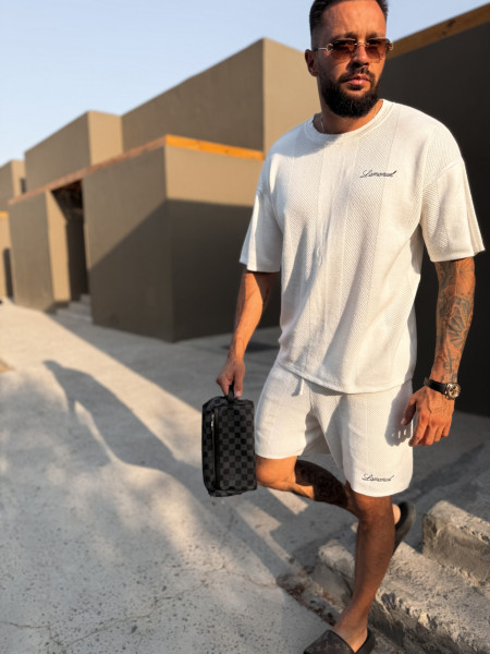 T-shirt Resort Knit Ecru