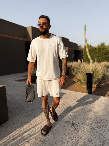 T-shirt Resort Knit Ecru