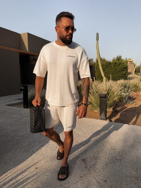 T-shirt Resort Knit Ecru