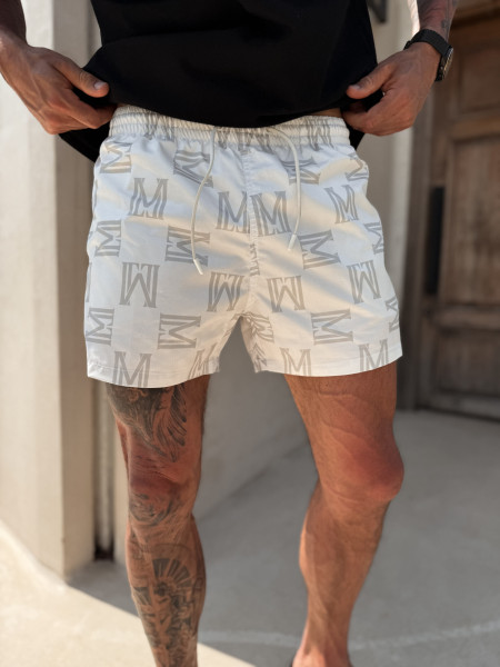 Kąpielówki Monogram Swim Beż