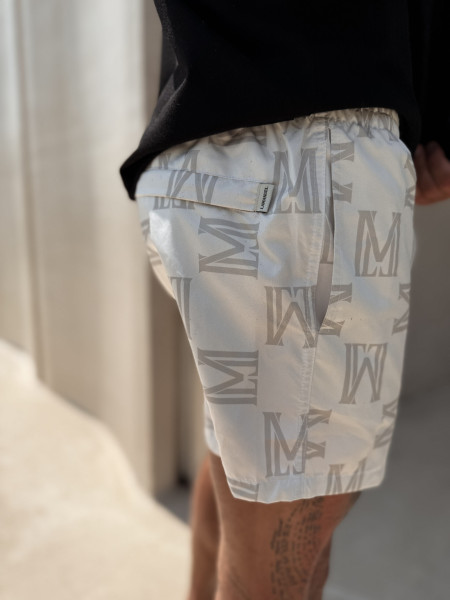 Kąpielówki Monogram Swim Beż