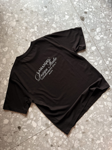 T-shirt Design Studio Czarny (Pre Order)
