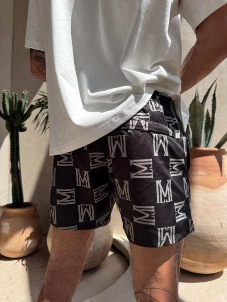 Kąpielówki Monogram Swim Czarne